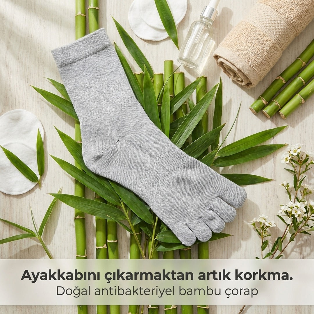 Dermera Antibakteriyel Bambu Çorap